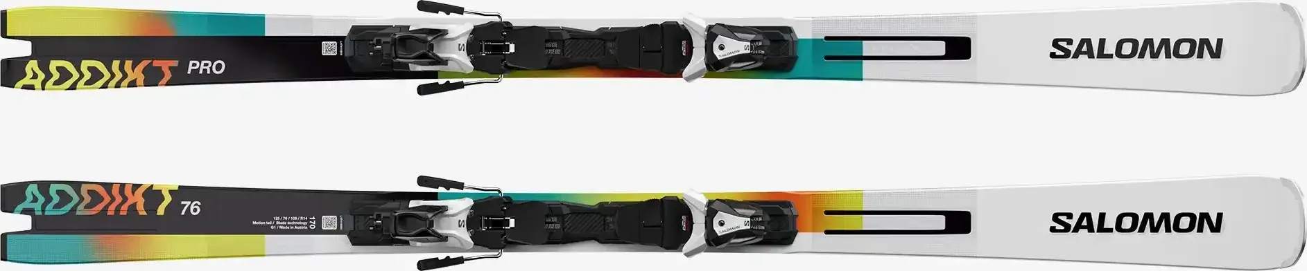 SALOMON ADDIKT PRO 76 and MI12 White Black Capri Breeze 2026
